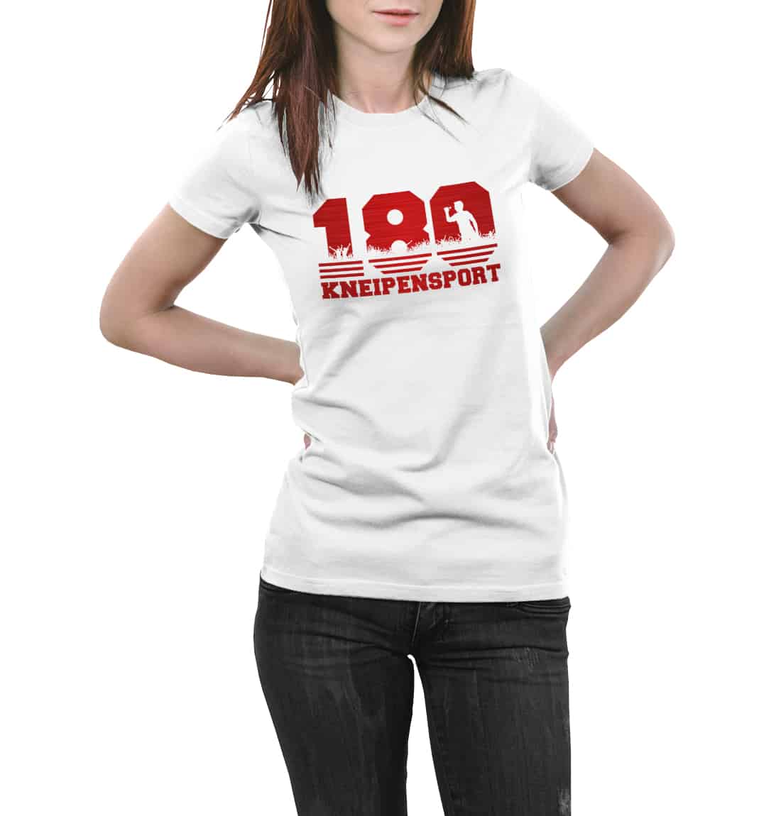 Damen Darts T-Shirt KNEIPENSPORT Sonderedition froops Kollektion