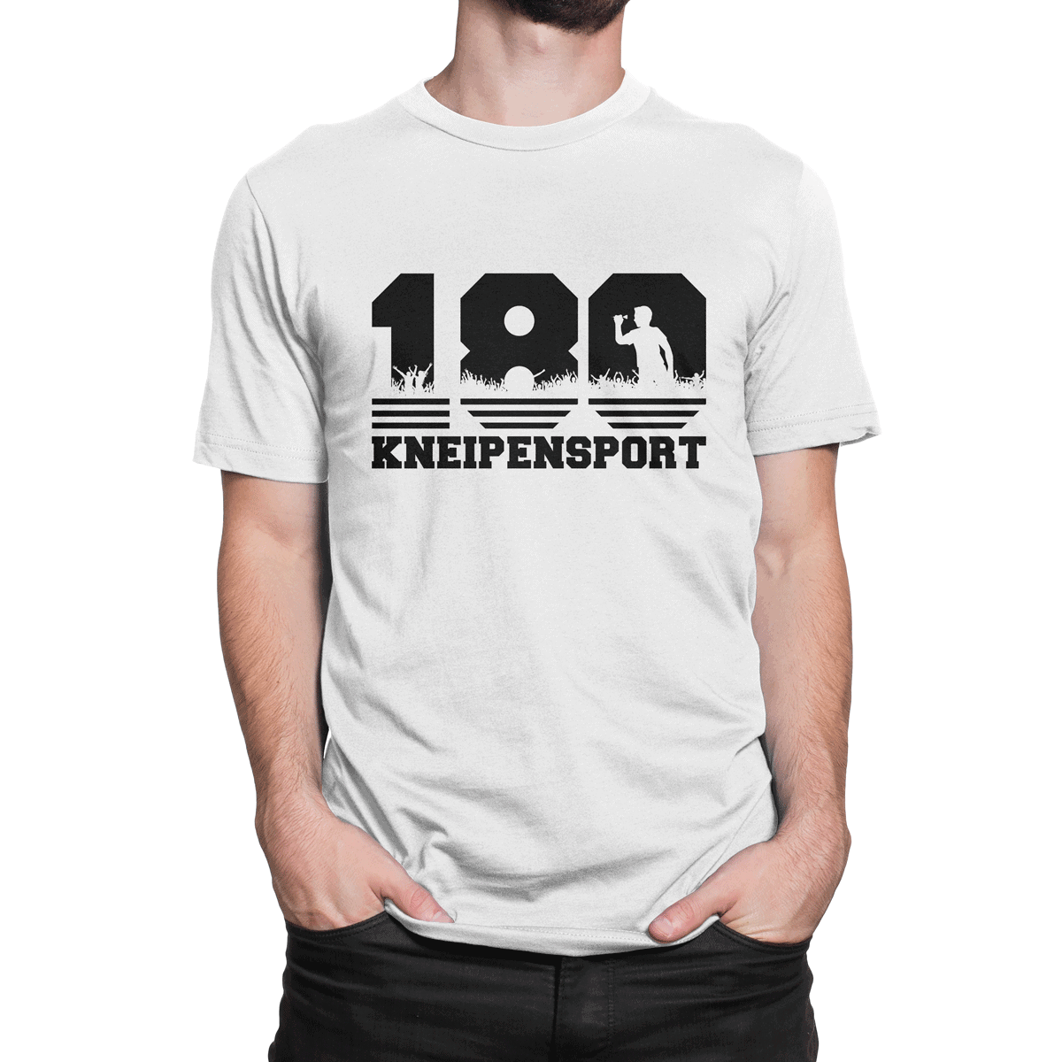 Darts T-shirt 180 Kneipensport