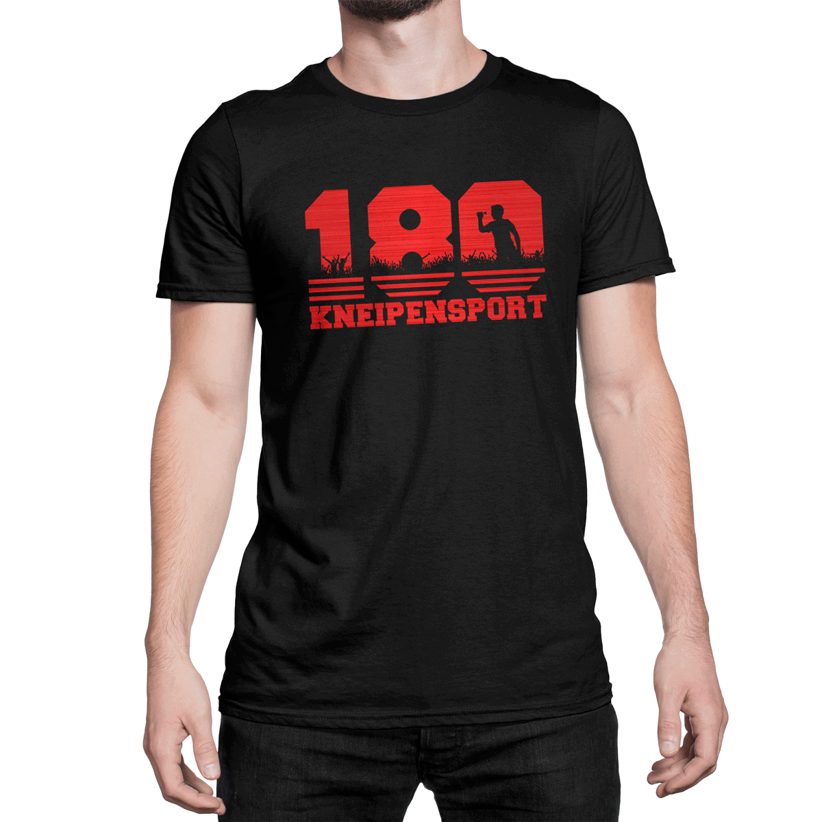 Darts T-Shirt 180 Kneipensport Sonderedition
