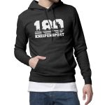 Heavy Darts Hoodie 180 Kneipensport – Produktansicht