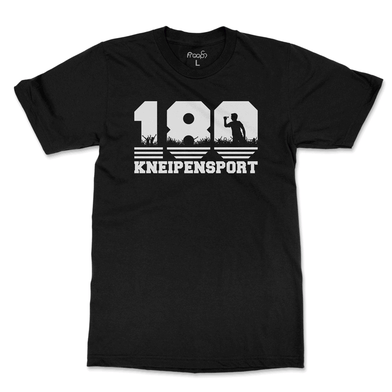 Darts T-Shirt 180 Kneipensport froops Kollektion