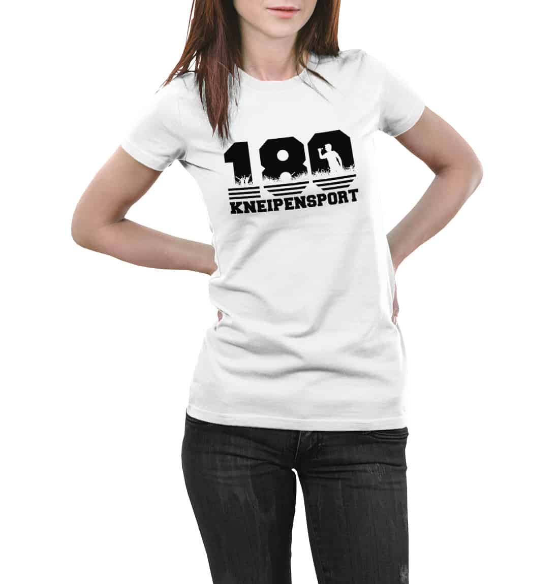 Damen Darts T-Shirt T-Shirt KNEIPENSPORT froops Kollektion