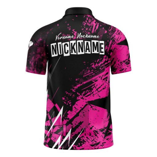 Dart-Trikot VELVET BLACK – Rückansicht