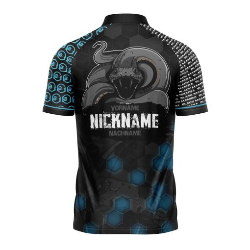 Dart-Trikot BLACK MAMBA – Rückansicht