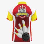 Bowling-Trikot Gèam – Rückansicht