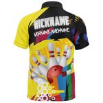 Bowling-Trikot RUFFY V1 – Rückansicht