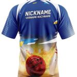 Bowling-Trikot TEINE – Rückansicht