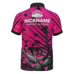 Bowling-Trikot ENJU V8 – Rückansicht