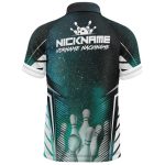 Bowling-Trikot TERMA V1 – Rückansicht