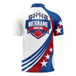Bowling-Trikot ZAKELL V1 – Rückansicht