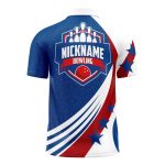 Bowling-Trikot ZAKELL V2 – Rückansicht