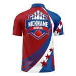Bowling-Trikot ZAKELL V3 – Rückansicht