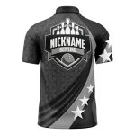 Bowling-Trikot ZAKELL V4 – Rückansicht