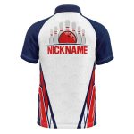 Bowling-Trikot TAGHADH V5 – Rückansicht