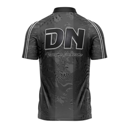 Dart-Trikot CORE GREY – Rückansicht