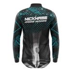 Dart-Jacke luvenis PETROL – Rückansicht