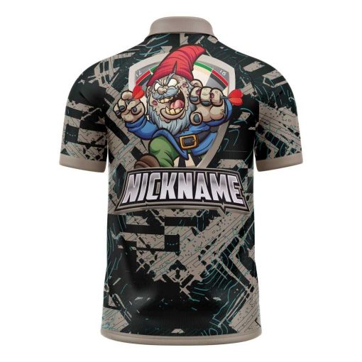 Dart-Trikot TRACTUS DWARF – Rückansicht