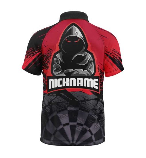 Dart-Trikot PIRATICA V4 – Rückansicht