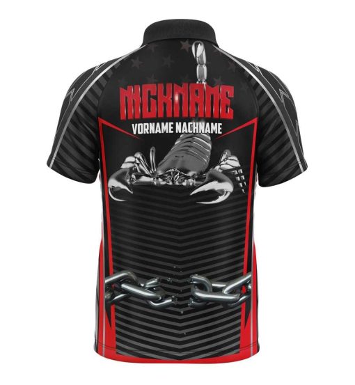 Dart-Trikot SCORPIO – Rückansicht