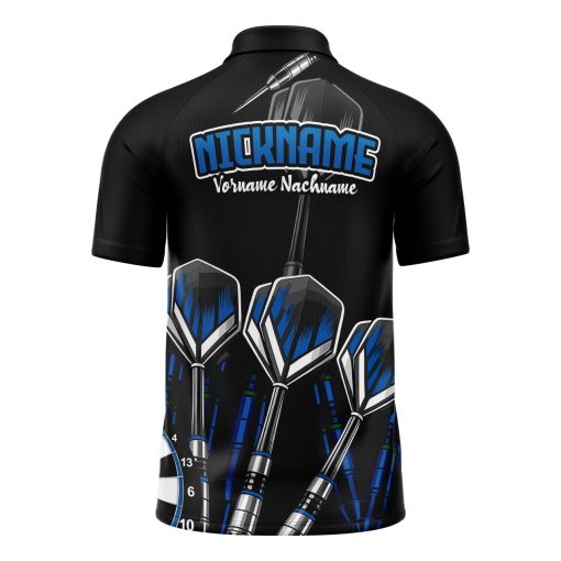 Dart-Trikot CLUSTER BLUE – Produktansicht