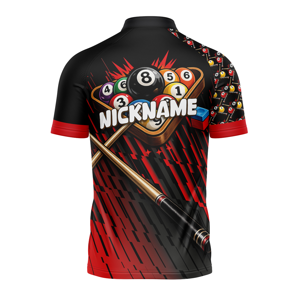BREAKER Billard-Trikot · Motivdesign