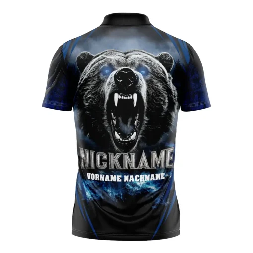 Dart-Trikot GRIZZLY – Rückansicht
