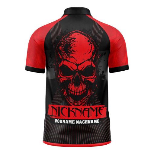 Dart-Trikot BLACKSTEEL – Rückansicht