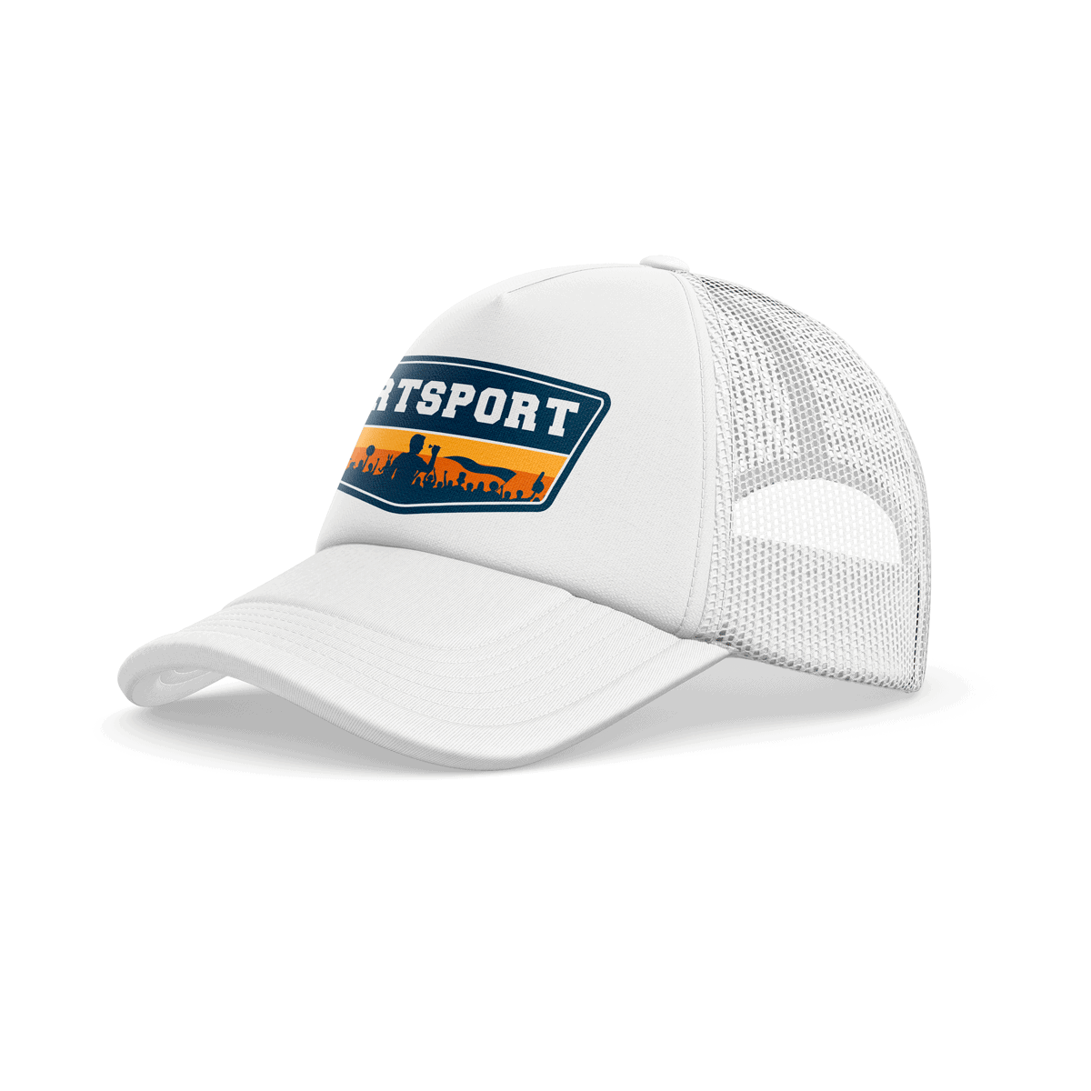 Trucker Cap DARTSPORT White – zweite Ansicht
