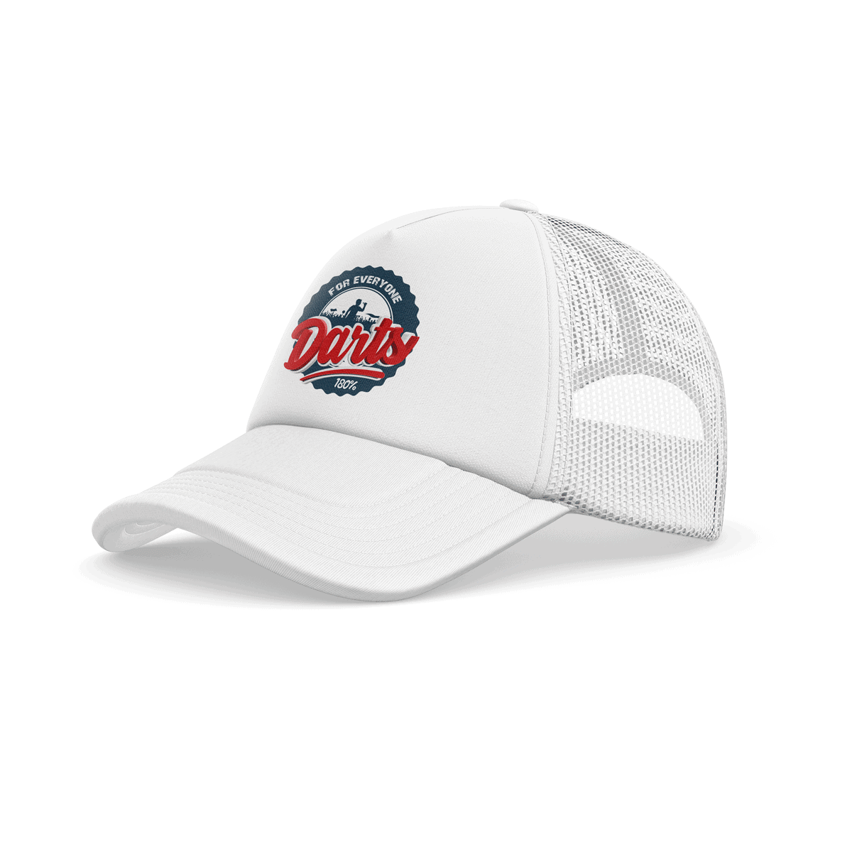 Trucker Cap Darts for everyone White – zweite Ansicht
