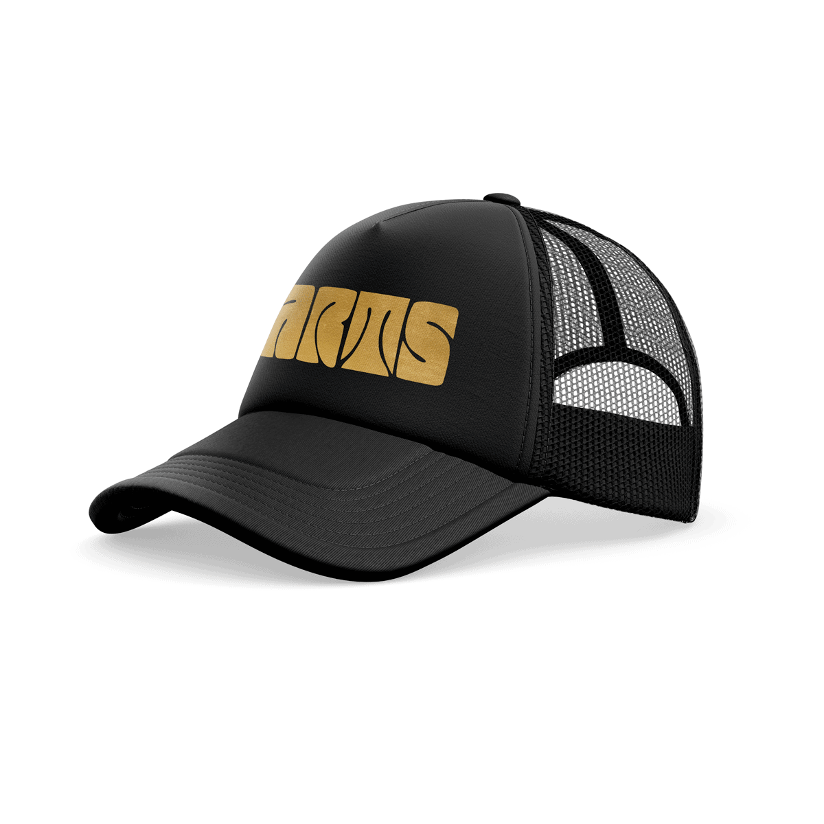Trucker Cap DARTS JMH GOLD Black – zweite Ansicht