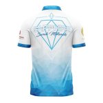 Dart-Trikot Sarah Sapphire Milkowski V3 – Rückansicht